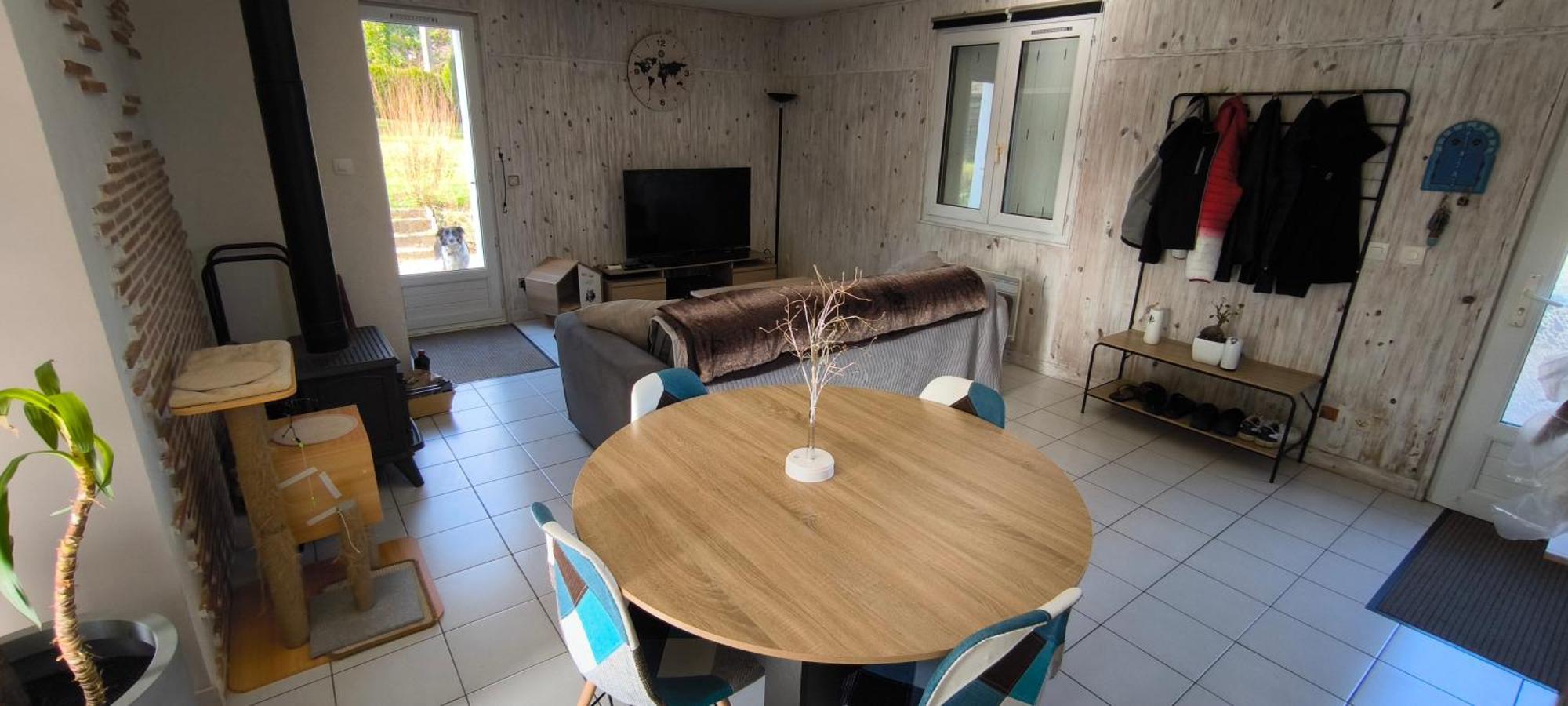 Ferienwohnung Bienvenue En Gatine Le Retail Exterior foto
